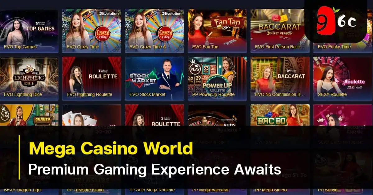 Mega Casino World Premier Online Gambling in Bangladesh